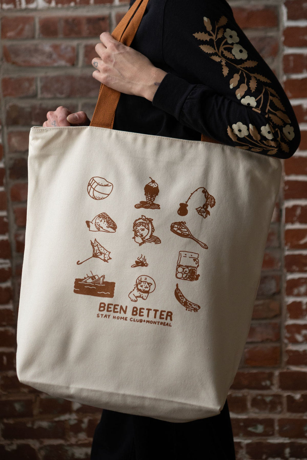 Grand Fourre-Tout Zippé 'Been Better Icons
