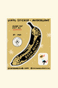 Autocollant 'Been Better (Banana)'
