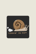 Comin' In Hot Vinyl Sticker