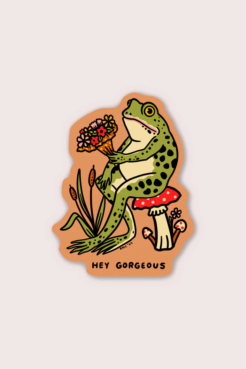 Hey Gorgeous Vinyl Sticker