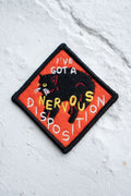 Nervous Disposition - Felt Sticky Patch
