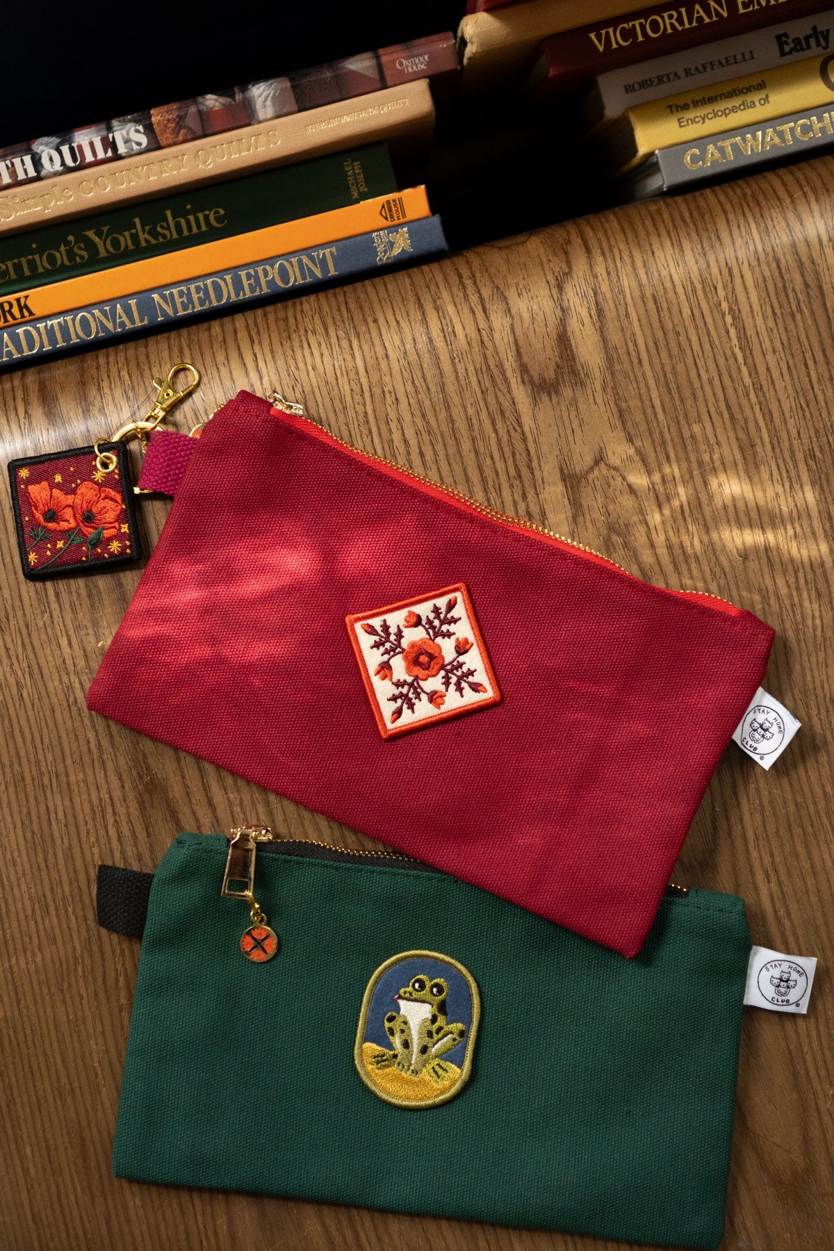 Whig Rose - Felt Sticky Patch