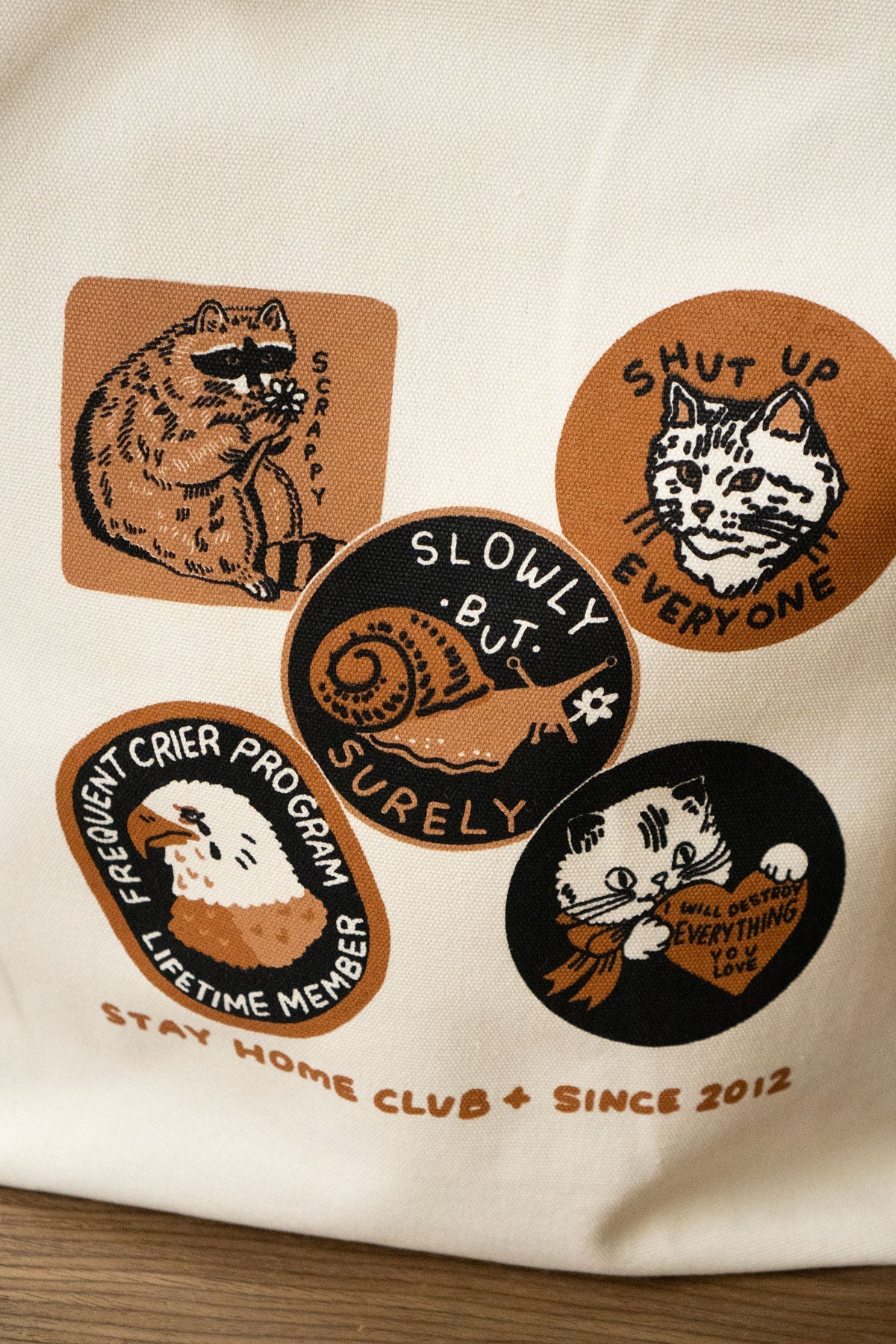 Grand Fourre-Tout Zippé 'Sticker Collection Part 1'