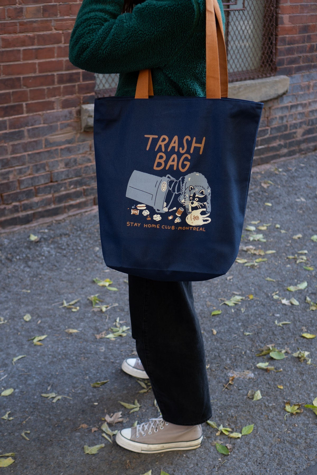 Grand Fourre-Tout Zippé 'Trash Bag'